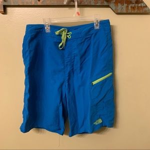 The North Face blue and green Swimming Trunks size 30